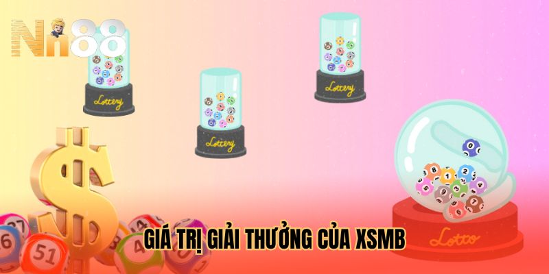 Giá trị giải thưởng của XSMB